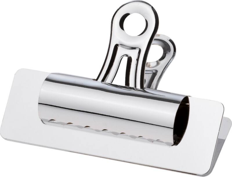 Pinces double clip Viking 100 mm Argenté Paquet de 6