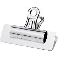 Pinces double clip Office Depot 100 mm Argenté Paquet de 6