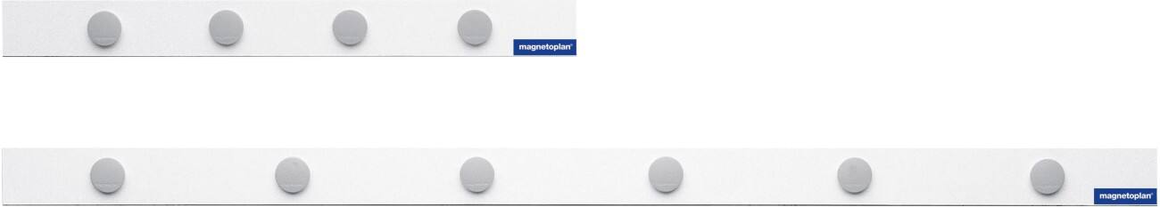 Bande magnétique magnetoplan Magnetowand 100 (l) x 0,05 (p) x 5 (h) cm Blanc