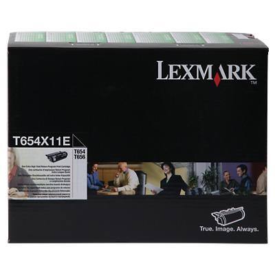 Toner Lexmark D'origine T654X80G Noir