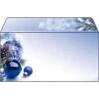 Enveloppes Sigel Blue Harmony 90 g/m² 11 x 22 cm Blanc, bleu 50 Unités