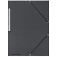 Fardes à 3 rabats Office Depot A4 A4 Noir Carton 24 x 32 cm