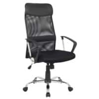 Siège de bureau Niceday Mosil Filet, Tissu Noir