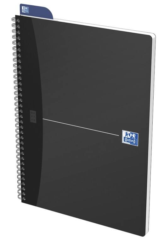 Cahier à spirales OXFORD Office Urban Mix A4 Ligné Reliure en spirale PP (Polypropylène) Assortiment  90 Pages 90 Feuilles