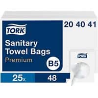 Sacs pour serviettes hygiéniques Tork B5 Premium 25 Unités