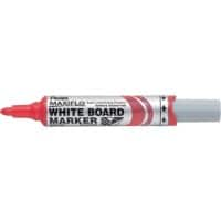 Marqueur pour tableaux blancs Pentel Maxiflo Moyenne Pointe Conique, Ogive Rouge