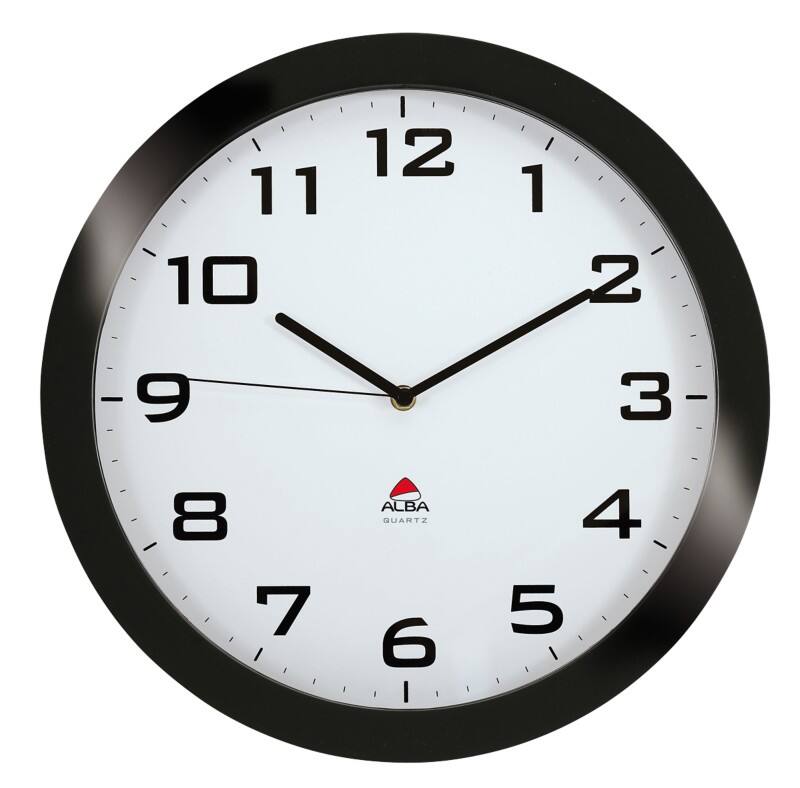 Horloge murale Alba Horissimo M 38 x 5,5 cm Noir