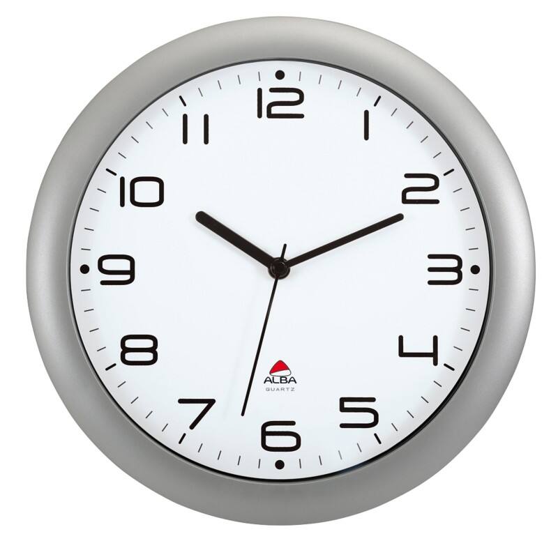 Horloge murale Alba Hornew 30 x 5,5 cm Gris