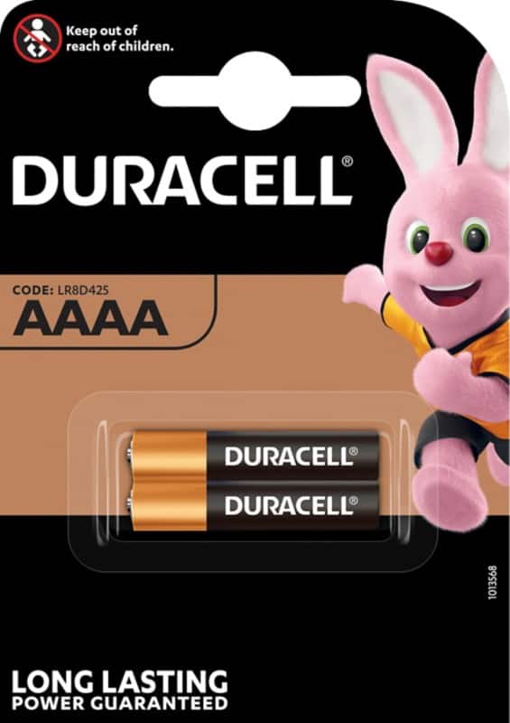 Piles Duracell Ultra Long Lasting Power AAAA 2 Unités