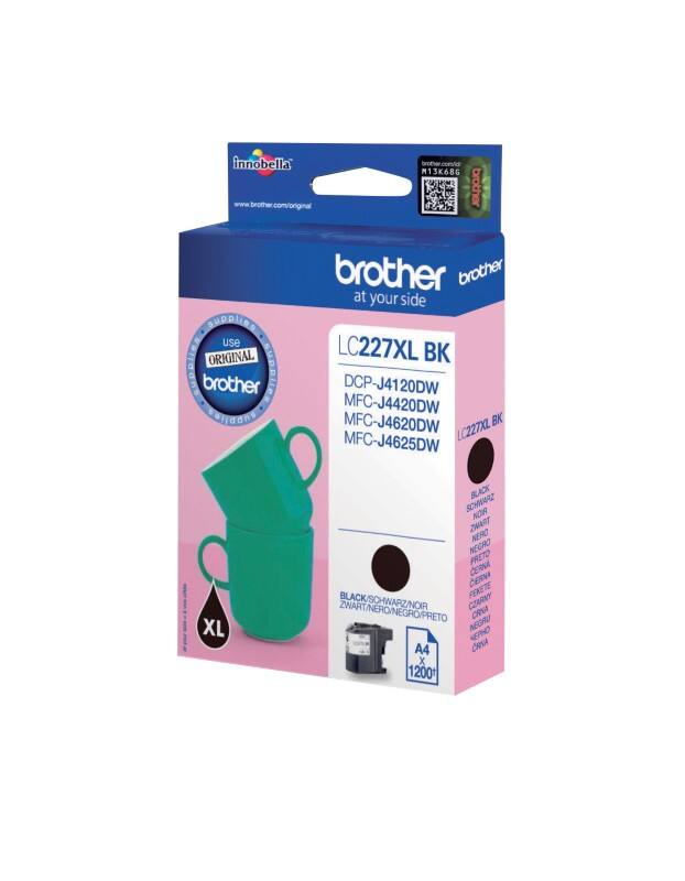 Cartouche jet d’encre Brother LC227XLBK D'origine Noir