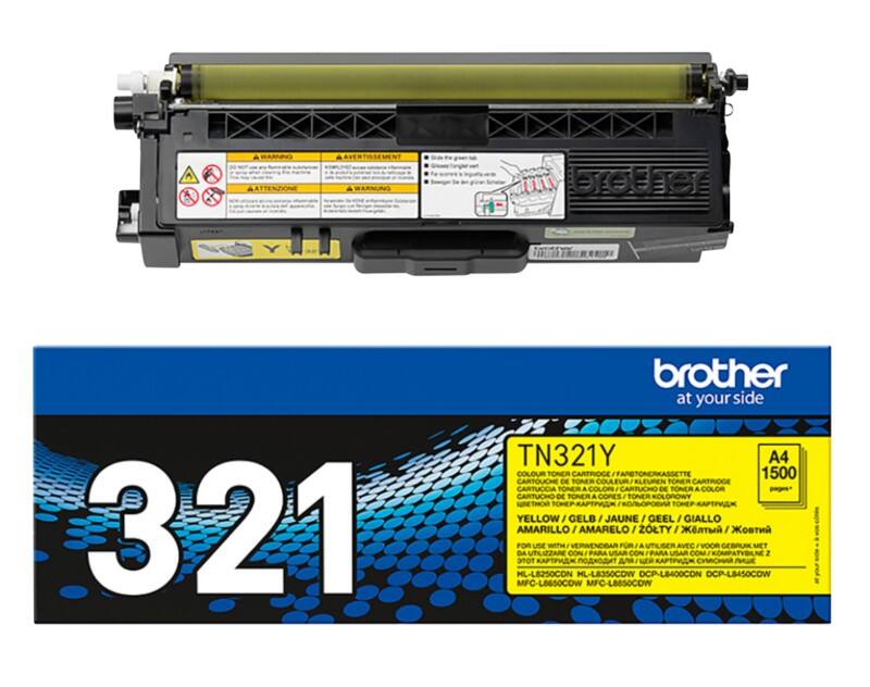 Toner Brother TN-321Y D'origine Jaune