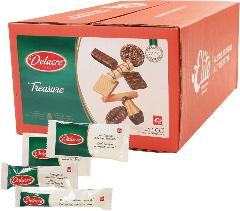 Biscuits Delacre Treasure Chocolat 110 Unités de 8,38 g