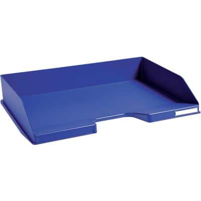 Corbeille à courrier Exacompta Combo Landscape Polystyrène Bleu A4 36,5 x 25,5 x 6,5 cm
