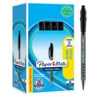 Stylo-bille Papermate FlexGrip Ultra Rétractable Noir 1 mm Moyen Bille 36 Unités