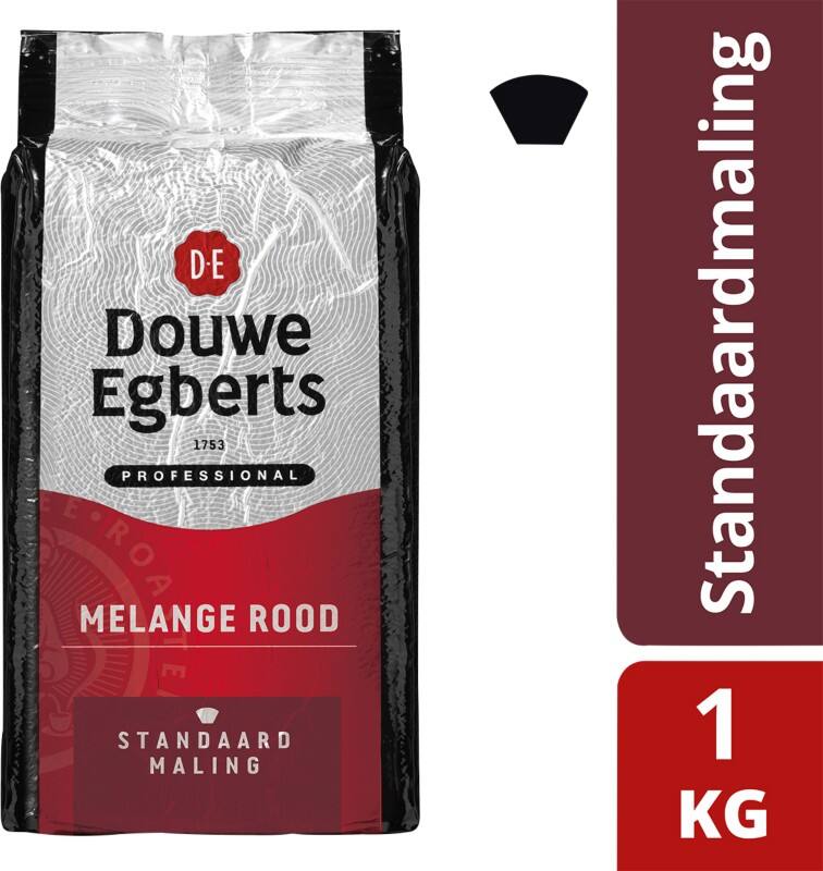 Café moulu Douwe Egberts Standard 1 kg