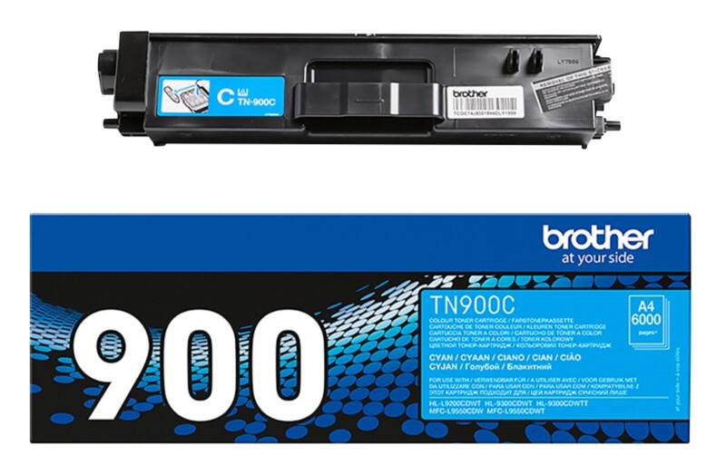 Toner Brother TN-900C D'origine Cyan