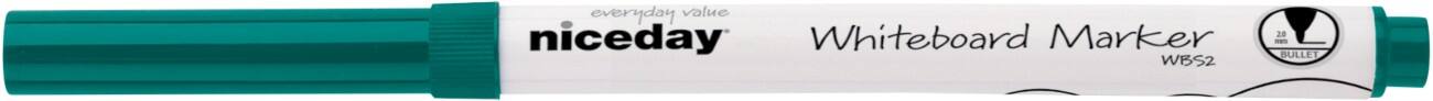 Marqueur pour tableau blanc Niceday WBS2 Pointe Ogive Vert