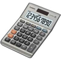 Calculatrice de bureau Casio MS-100BM 10 chiffres Argenté