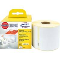 Étiquettes multifonctions et pour disquettes Avery LW S0722440 / 99015 Dymo Compatibles Autocollantes Blanc 54 x 70 mm