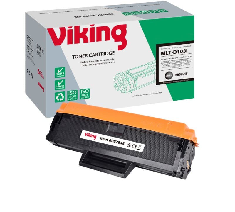 Toner Viking compatible Samsung MLT-D103L Noir