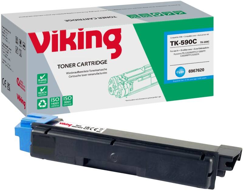 Toner Viking compatible Kyocera TK-590C