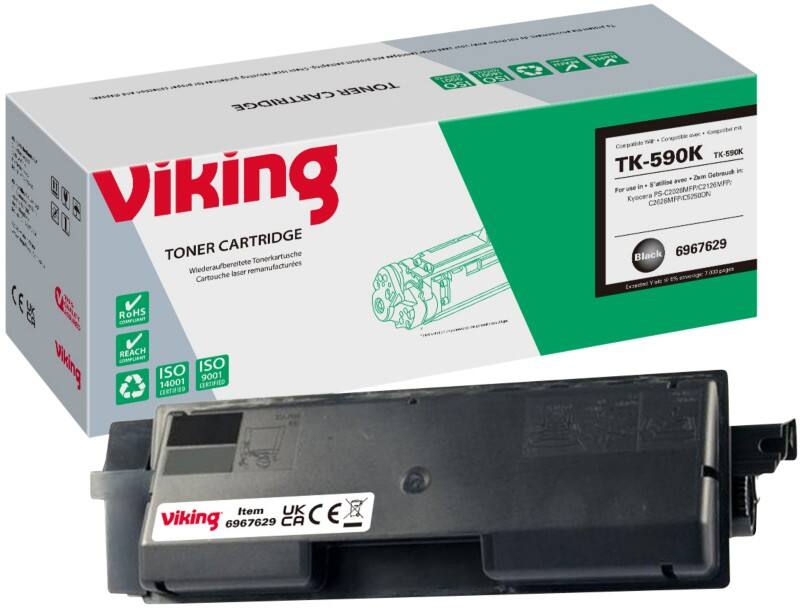 Toner Viking compatible Kyocera TK-590K Noir