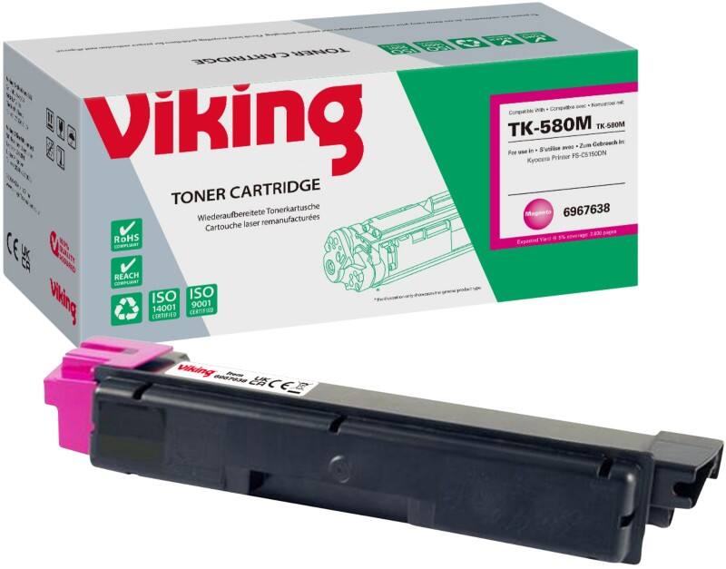 Toner Viking compatible Kyocera TK-580M Magenta