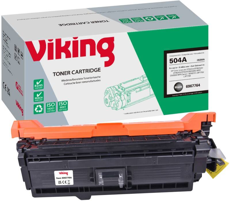 Toner Viking 504A compatible HP CEZ50A Noir