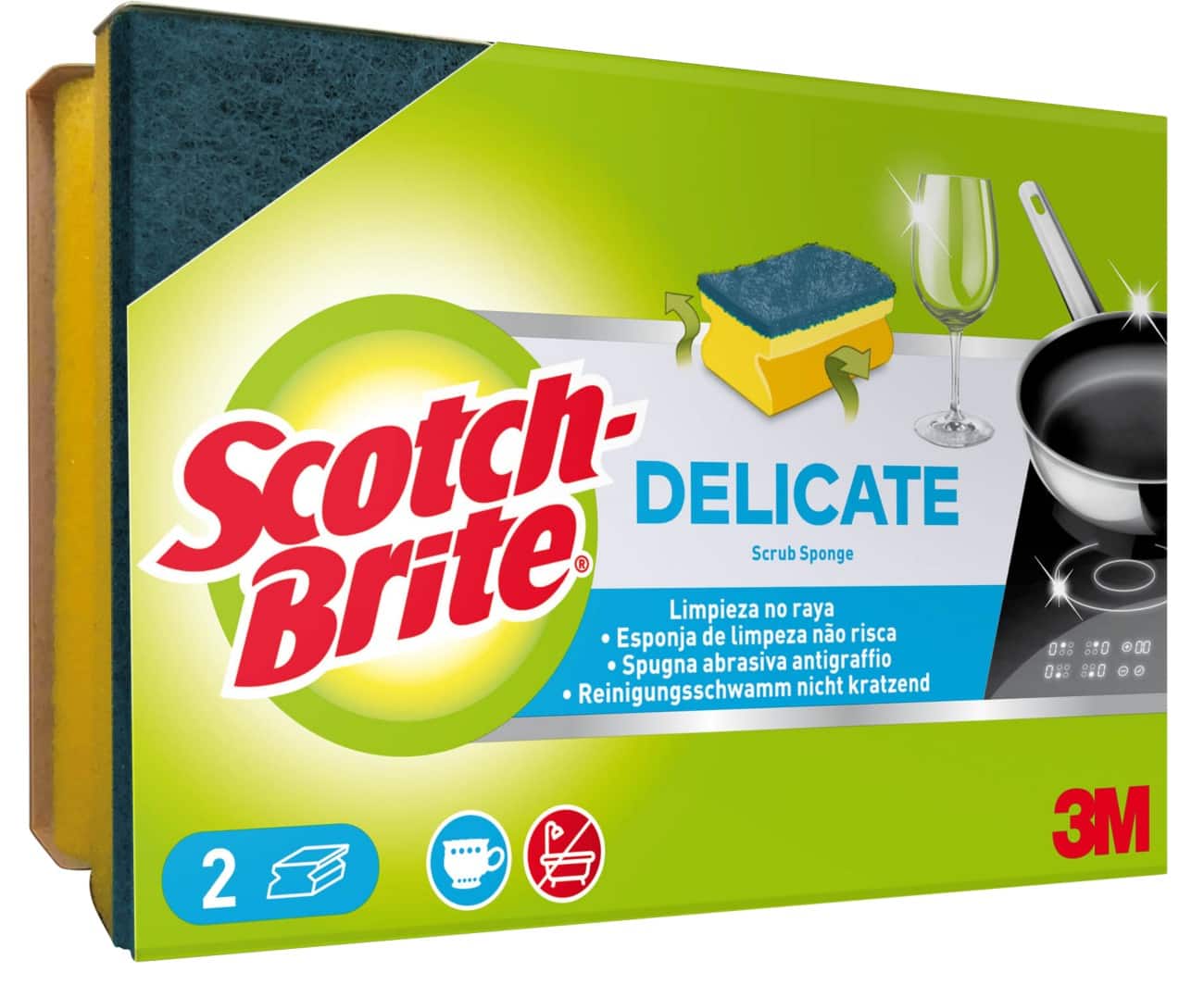 Éponge Scotch-Brite Universelle 2 Unités