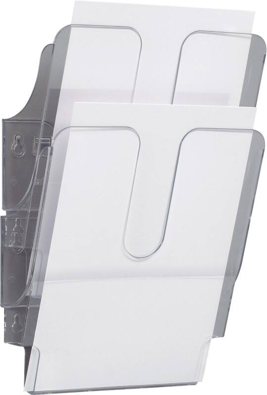 Présentoir mural DURABLE Flexiplus 2 Plastique Transparent A4 24,7 x 10 x 36 cm 2 Unités