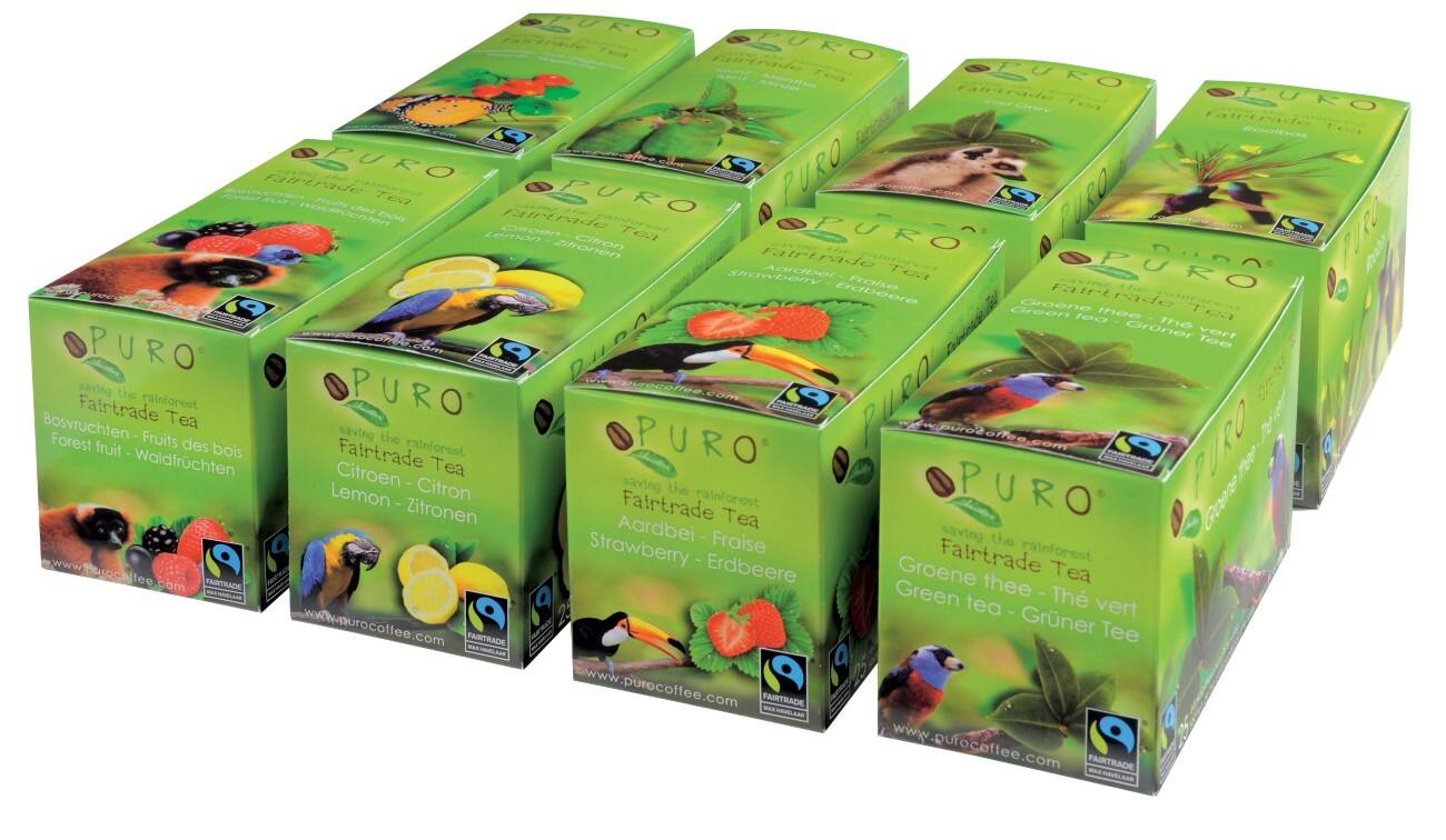 Thé Assortiment de saveurs Puro 200 Unités de 3 g