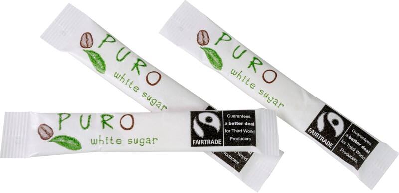 Sticks de sucre Blanc Puro 507095 500 Unités de 5 g