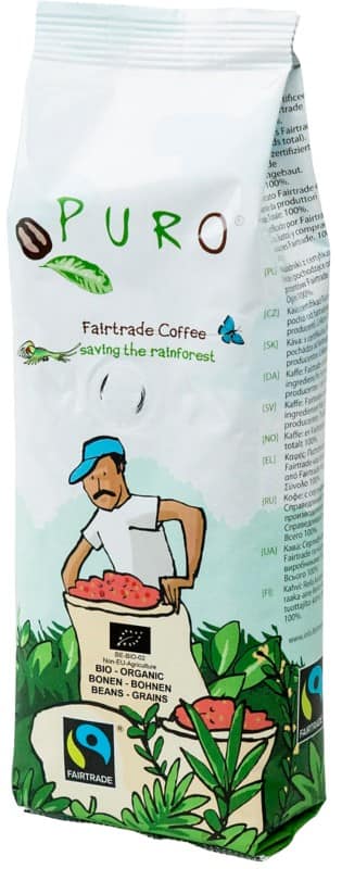 Café en grain Puro Organic 250 g