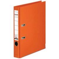Classeur à levier Falken Étroit A4 50 mm Orange 2 Anneaux Plastique