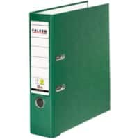 Classeur à levier Falken Large PP-Color A4 80 mm Vert 2 Anneaux Plastique