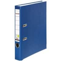 Classeur à levier Falken Étroit PP-Color A4 50 mm Bleu 2 Anneaux Plastique
