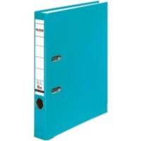 Classeur à levier Falken A4 50 mm 2 anneaux PP-Color Carton Turquoise