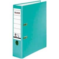 Classeur à levier Falken Recyclor A4 80 mm Turquoise 2 anneaux S80 PP (Polypropylène)