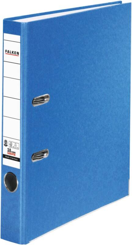 Classeur à levier Falken Étroit A4 50 mm Bleu 2 Anneaux 11286317 Plastique