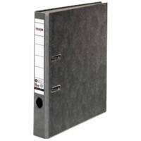Classeur à levier Falken Étroit A4 50 mm Gris 2 Anneaux S50 Carton Effet Marbre
