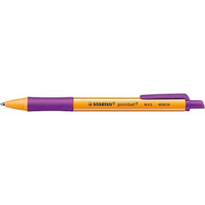 Stylo-bille STABILO Pointball 6030/58 0,5 mm Lilas