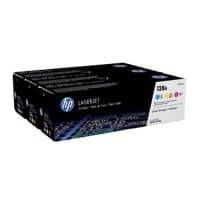 Toner HP D'origine 128A 3 Couleurs CF371AM 3 Unités