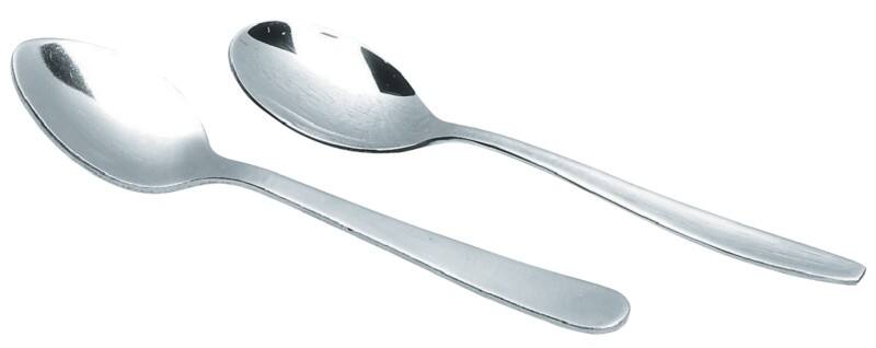 Cuillère à café Acier chromé Argenté 12 Unités