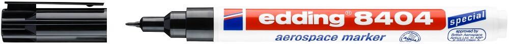 Marqueur spécial aérospatiale edding  8404 - Pointe ogive Extra Fine - Noir