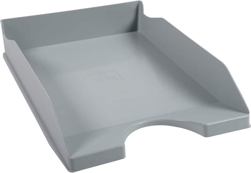 Corbeille à courrier Viking Polystyrène Gris A4 25,5 x 34,8 x 6,5 cm