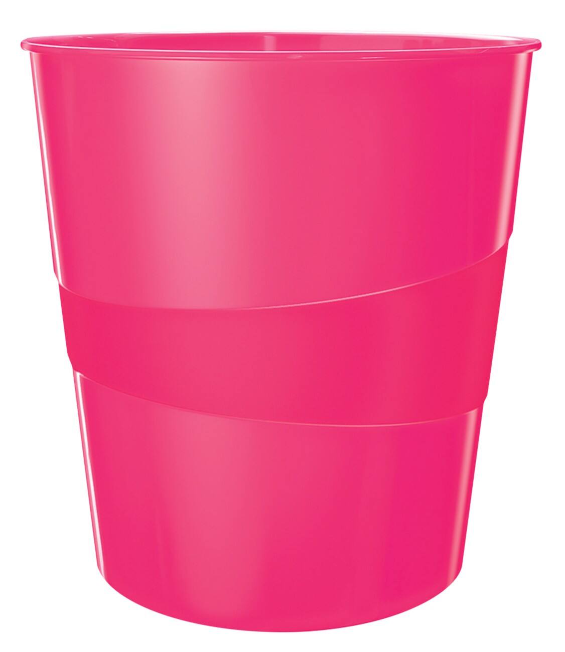 Corbeille à papier Leitz WOW 15 litres Rose 29 x 29 x 32,4 cm