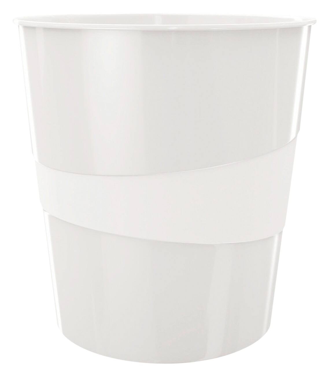 Corbeille à papier Leitz WOW 15 litres Blanc 29 x 29 x 32,4 cm