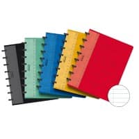 Cahier à spirales ADOC Classic A5 Assortiment Couverture en carton Ligné 72 feuilles