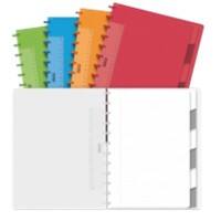 Cahier Adoc Colourlines A4 Ligné Reliure en spirale PP Assortiment 144 Pages