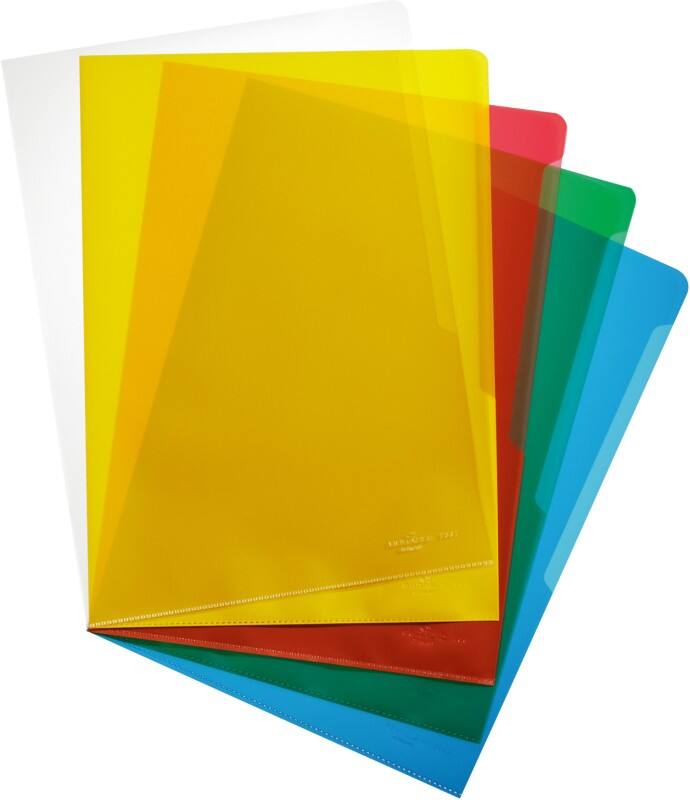 Pochettes coin DURABLE Assortiment A4 PP Durables et résistantes à la déchirure 100 unités